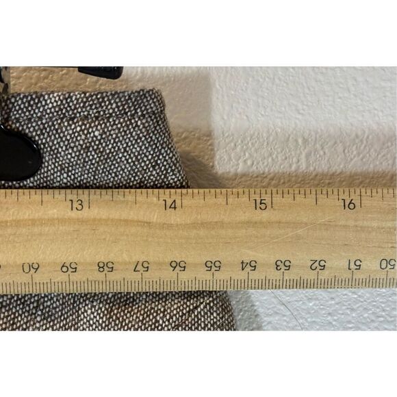 Vivienne Tam 100% Wool Brown Pencil Skirt Women’s Size 4 - Picture 7 of 7